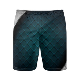 Мужские шорты спортивные с принтом 3D luxury metal ,  |  | luxury | versace | vip | абстракция | версаче | вип | паттерн | роскошь | текстуры
