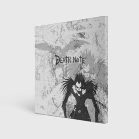 Холст квадратный с принтом Death Note Ryuk , 100% ПВХ |  | anime | death note | ryuk | аниме | герой | зло | манга | монстр | персонаж | рюк | страшный | хоррор