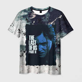 Мужская футболка 3D с принтом The Last of Us Ellie , 100% полиэфир | прямой крой, круглый вырез горловины, длина до линии бедер | ellie | game | joel | naughty dog | part 2 | the last of us | zombie | джоэл | зомби | одни из нас | элли