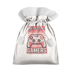 Подарочный 3D мешок с принтом Геймпад геймера Japan gamer , 100% полиэстер | Размер: 29*39 см | game | gamer | japan | джойстик | игрок | управление