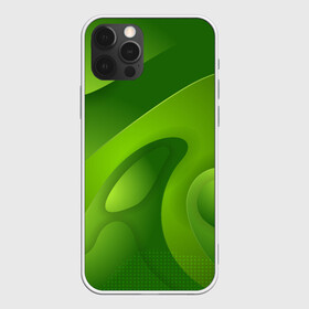 Чехол для iPhone 12 Pro Max с принтом 3d Green abstract , Силикон |  | Тематика изображения на принте: luxury | versace | vip | абстракция | версаче | вип | паттерн | роскошь | текстуры
