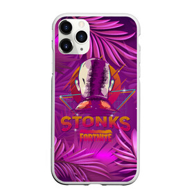 Чехол для iPhone 11 Pro матовый с принтом Fortnite Neon Stonks Meme , Силикон |  | 1 апреля | bald | businessman | game | gamer | meme man | retrowave | stocks | stonks skin | бизнесмем | бизнесмен | закат | игра | инвестируй | лысый | мем | неон | неоновая графика | неоновые джунгли | покупай | продавай | ретровейв