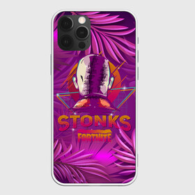 Чехол для iPhone 12 Pro Max с принтом Fortnite Neon Stonks Meme , Силикон |  | 1 апреля | bald | businessman | game | gamer | meme man | retrowave | stocks | stonks skin | бизнесмем | бизнесмен | закат | игра | инвестируй | лысый | мем | неон | неоновая графика | неоновые джунгли | покупай | продавай | ретровейв