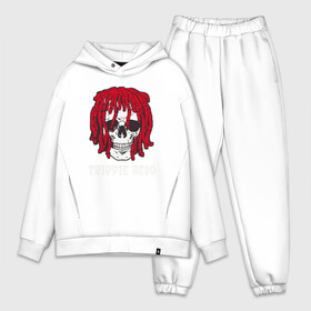 Мужской костюм хлопок OVERSIZE с принтом TRIPPIE REDD ,  |  | 1400 | big | rap | red | redd | trippie | ред | редд | рэд | рэдд | триппи