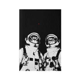 Обложка для паспорта матовая кожа с принтом Коты Космонавты , натуральная матовая кожа | размер 19,3 х 13,7 см; прозрачные пластиковые крепления | Тематика изображения на принте: 12 | 1961 | astronaut | cat | gagarin | mars | nasa | space | spacex | sssr | yuri | апрель | астронавт | гагарин | день | земля | космонавт | космонавтика | космос | кот | коты | кошка | лазер | луна | марс | наса | планета | поехали | полё