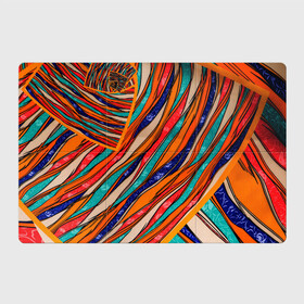 Магнитный плакат 3Х2 с принтом Абстрактное течение , Полимерный материал с магнитным слоем | 6 деталей размером 9*9 см | абстрактное течение | абстракция | витраж | колейдоскоп | линии | мозаика | палитра | полосы | радуга | текстуры | узор | цвета