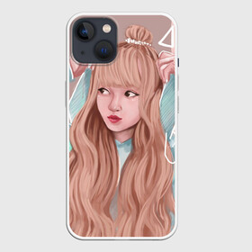 Чехол для iPhone 13 с принтом Лиса Манобан (BLACKPINK) ,  |  | blackpink | девушка | знаменитость | лиса манобан | певица | рисунок