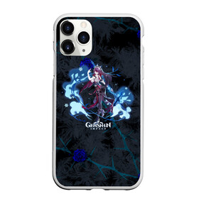 Чехол для iPhone 11 Pro матовый с принтом Genshin Impact - Rosaria , Силикон |  | anime | game | gamer | genshin | genshin impact | genshin rosaria | impact | nun | rosaria | аниме | геншин | геншин импакт | геншин розария | импакт | лёд | ледяная роза | монашка | роза | розалия | розария | шипы