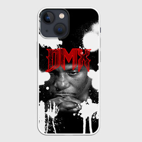 Чехол для iPhone 13 mini с принтом Рэпер DMX ,  |  | Тематика изображения на принте: dmx | hip | hip hop | hop | music | rap | бультерьер | бурбуль | дмикс | дог | питбули | питбуль | реп | ротвейлер | рэп | собаки | хип хоп | черно белая фотография