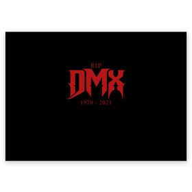 Поздравительная открытка с принтом DMX RIP (1970-2021) , 100% бумага | плотность бумаги 280 г/м2, матовая, на обратной стороне линовка и место для марки
 | 1970 | 2021 | 50 | cent | coast | cube | dmx | earl | east | gangsta | hardcore | hip | hop | ice | in | legend | music | pace | rap | requiescat | rip | simmons | гангстер | легенда | музыка | рип | рэп | рэпер | симмонс | хип | хоп | эрл
