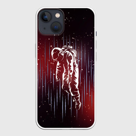 Чехол для iPhone 13 с принтом Прострация ,  |  | moon | арт | день космонавтики | звезды | космонавт | космос | лого | луна | небо | планеты