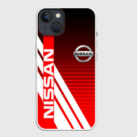 Чехол для iPhone 13 с принтом NISSAN    НИССАН   СПОРТ ,  |  | auto | car | nissan | nissan qashqai | nissan skyline | nissan x trail | sport | авто | альмера | кашкай | нисан | ниссан | ноут | скайлайн | спорт. | террано | трейл