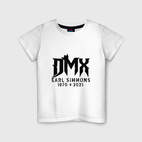 Детская футболка хлопок с принтом DMX King , 100% хлопок | круглый вырез горловины, полуприлегающий силуэт, длина до линии бедер | Тематика изображения на принте: dmx | dog | earl simmons | hip hop | music | new york | rap | rapper | rip | ruff ryders | диэмикс | музыка | нью йорк | пёс | рэп | рэпер | хипхоп | эрл симмонс