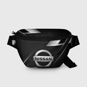 Поясная сумка 3D с принтом NISSAN НИССАН МЕТАЛЛ , 100% полиэстер | плотная ткань, ремень с регулируемой длиной, внутри несколько карманов для мелочей, основное отделение и карман с обратной стороны сумки застегиваются на молнию | auto | car | nissan | nissan qashqai | nissan skyline | nissan x trail | sport | steel | авто | альмера | железо. | кашкай | металл | нисан | ниссан | ноут | скайлайн | спорт | террано | трейл