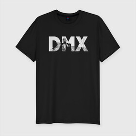 Мужская футболка хлопок Slim с принтом DMX - Earl Simmons , 92% хлопок, 8% лайкра | приталенный силуэт, круглый вырез ворота, длина до линии бедра, короткий рукав | american | dmx | dog | earl simmons | gangsta | hip hop | legend | rap | музыка | рэп | хип хоп