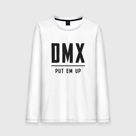 Мужской лонгслив хлопок с принтом DMX (rap hip hop) , 100% хлопок |  | Тематика изображения на принте: american | artist | dmx | dog | earl simmons | gangsta | hip hop | legend | rap | музыка | рэп | хип хоп