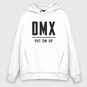 Мужское худи Oversize хлопок с принтом DMX (rap hip hop) , френч-терри — 70% хлопок, 30% полиэстер. Мягкий теплый начес внутри —100% хлопок | боковые карманы, эластичные манжеты и нижняя кромка, капюшон на магнитной кнопке | Тематика изображения на принте: american | artist | dmx | dog | earl simmons | gangsta | hip hop | legend | rap | музыка | рэп | хип хоп