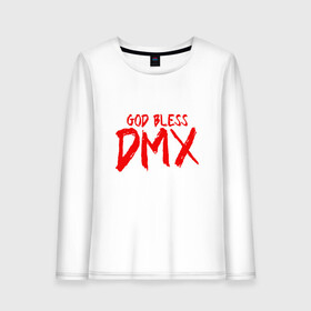 Женский лонгслив хлопок с принтом God Bless DMX , 100% хлопок |  | dmx | dog | earl simmons | hip hop | music | new york | rap | rapper | rip | ruff ryders | диэмикс | музыка | нью йорк | пёс | рэп | рэпер | хипхоп | эрл симмонс