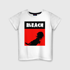 Детская футболка хлопок с принтом Bleach art , 100% хлопок | круглый вырез горловины, полуприлегающий силуэт, длина до линии бедер | anime | art | bleach | girls | manga | аниме | арт | блич | манга