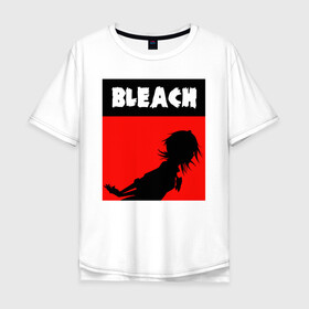 Мужская футболка хлопок Oversize с принтом Bleach art , 100% хлопок | свободный крой, круглый ворот, “спинка” длиннее передней части | anime | art | bleach | girls | manga | аниме | арт | блич | манга