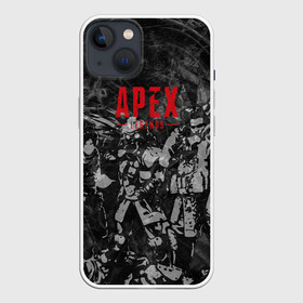 Чехол для iPhone 13 с принтом Apex Legends   Легенды Апекса ,  |  | apex legends | game | апекс ледженс | бладхаунд | герои | гибралтар | игра | каустик | мираж | патфайндер | персонажи | рейф