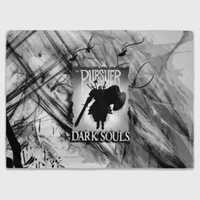 Плед 3D с принтом DARK SOULS | ТЁМНЫЙ МИР , 100% полиэстер | закругленные углы, все края обработаны. Ткань не мнется и не растягивается | dark souls | darksouls | tegunvte | темные души