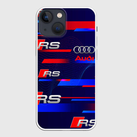 Чехол для iPhone 13 mini с принтом AUDI RS SPORT   АУДИ РС СПОРТ ,  |  | audi | car | q5 | q6 | q7 | rs. | sportcar | а3 | а4 | а6 | а8 | авто | автомобиль | ауди | рс | спорт | спорткар