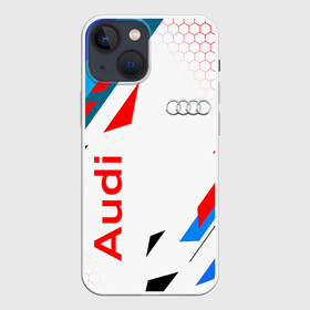 Чехол для iPhone 13 mini с принтом AUDI   АУДИ   SPORT ,  |  | audi | car | q5 | q6 | q7 | rs | sportcar | а3 | а4 | а6 | а8 | авто | автомобиль | ауди | рс. | спорт | спорткар