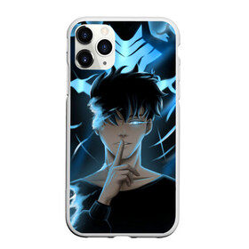 Чехол для iPhone 11 Pro матовый с принтом Solo leveling Manga , Силикон |  | anime | manga | solo leveling | аниме | манга | поднятие уровня в одиночку | улыбка | хэллоуин