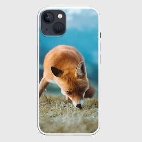 Чехол для iPhone 13 с принтом Милая лисичка ,  |  | fox | foxy | животное | звери | лиса | лисенок | лисичка | милая | рыжая | фокс