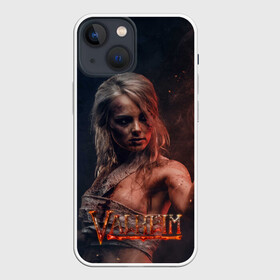 Чехол для iPhone 13 mini с принтом Valheim девушка воин ,  |  | fantasy | mmo | valheim | valve | валхейм | вальхейм | викинги | выживалка | игра | королевская битва | ммо | ролевая игра | фэнтази