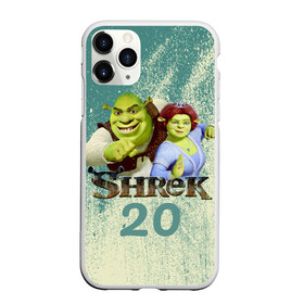 Чехол для iPhone 11 Pro Max матовый с принтом Shrek , Силикон |  | Тематика изображения на принте: dreamworks | shrek | арт | лого | мультфильм | постер | шрек