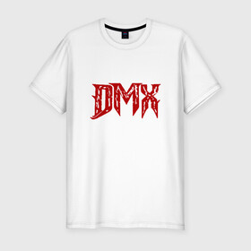Мужская футболка хлопок Slim с принтом DMX Logo , 92% хлопок, 8% лайкра | приталенный силуэт, круглый вырез ворота, длина до линии бедра, короткий рукав | Тематика изображения на принте: dmx | dog | earl simmons | hip hop | music | new york | rap | rapper | rip | ruff ryders | диэмикс | музыка | нью йорк | пёс | рэп | рэпер | хипхоп | эрл симмонс