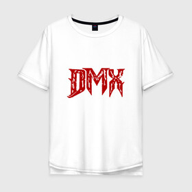 Мужская футболка хлопок Oversize с принтом DMX Logo , 100% хлопок | свободный крой, круглый ворот, “спинка” длиннее передней части | Тематика изображения на принте: dmx | dog | earl simmons | hip hop | music | new york | rap | rapper | rip | ruff ryders | диэмикс | музыка | нью йорк | пёс | рэп | рэпер | хипхоп | эрл симмонс