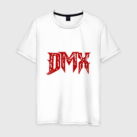 Мужская футболка хлопок с принтом DMX Logo , 100% хлопок | прямой крой, круглый вырез горловины, длина до линии бедер, слегка спущенное плечо. | Тематика изображения на принте: dmx | dog | earl simmons | hip hop | music | new york | rap | rapper | rip | ruff ryders | диэмикс | музыка | нью йорк | пёс | рэп | рэпер | хипхоп | эрл симмонс