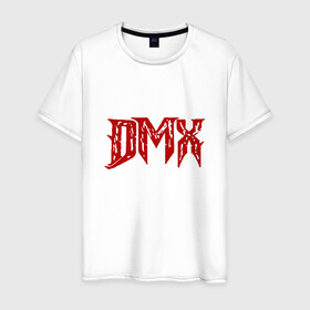 Мужская футболка хлопок с принтом DMX Logo , 100% хлопок | прямой крой, круглый вырез горловины, длина до линии бедер, слегка спущенное плечо. | dmx | dog | earl simmons | hip hop | music | new york | rap | rapper | rip | ruff ryders | диэмикс | музыка | нью йорк | пёс | рэп | рэпер | хипхоп | эрл симмонс