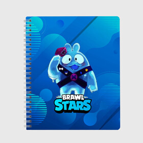 Тетрадь с принтом Сквик Squeak Brawl Stars , 100% бумага | 48 листов, плотность листов — 60 г/м2, плотность картонной обложки — 250 г/м2. Листы скреплены сбоку удобной пружинной спиралью. Уголки страниц и обложки скругленные. Цвет линий — светло-серый
 | bele | belle | brawl | brawl stars | brawlstars | brawl_stars | squeak | белле | белль | бель | бравл | бравлстарс | писк | сквик