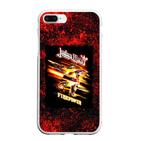 Чехол для iPhone 7Plus/8 Plus матовый с принтом JUDAS PRIEST rock , Силикон | Область печати: задняя сторона чехла, без боковых панелей | judas priest | гленн типтон | йен хилл | роб хэлфорд | скотт трэвис | хард рок | хеви метал