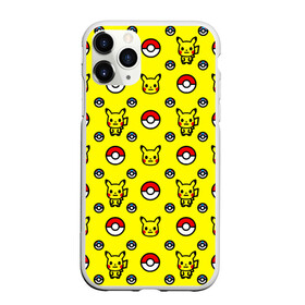 Чехол для iPhone 11 Pro матовый с принтом PIKACHU / ПИКАЧУ  , Силикон |  | a bathing ape | bape | bape shark | bape sta | milo | monkey | pikachu | pokemons | star | streetwear | бейп | горила | мило. | обезьянка | пикачу | покемоны | стар | стритвеар | стритвир бренд | уличный стиль