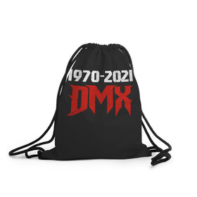 Рюкзак-мешок 3D с принтом DMX 1970-2021 , 100% полиэстер | плотность ткани — 200 г/м2, размер — 35 х 45 см; лямки — толстые шнурки, застежка на шнуровке, без карманов и подкладки | again | and | at | blood | born | champ | clue | d | dark | dj | dmx | dog | earl | flesh | get | grand | hell | hot | is | its | legend | loser | lox | m | man | me | my | now | of | simmons | the | then | there | walk | was | with | x | year | 