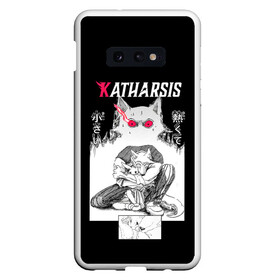 Чехол для Samsung S10E с принтом Katharsis Beastars , Силикон | Область печати: задняя сторона чехла, без боковых панелей | anime | beastars | аниме | анимэ | биастарс | бистар | большой серый волк | легоси | хару