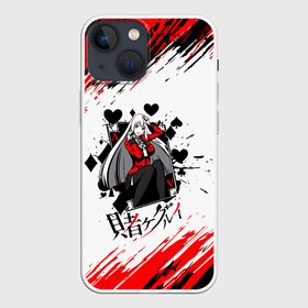 Чехол для iPhone 13 mini с принтом Kakegurui | Ририка Момобами (Z) ,  |  | anime | gangan joker | kakegurui | kakegurui twin | manga | аниме | безумный азарт | какэгуруи | кирари момобами | манга | мидари икишима | руна йомозуки | юмэко джабами