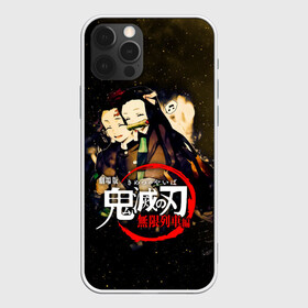 Чехол для iPhone 12 Pro Max с принтом Танджиро и Незуко Kimetsu no Yaiba , Силикон |  | demon slayer | kamado | kimetsu no yaiba | nezuko | tanjiro | аниме | гию томиока | зеницу агацума | иноске хашибира | камадо | клинок | корзинная девочка | манга | музан кибуцуджи | незуко | рассекающий демонов | танджиро