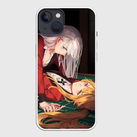 Чехол для iPhone 13 с принтом Yumeko Jabami, Sumera Itsuki ,  |  | anime | art | girl | itsuki | jabami | kakegurui | manga | sumeragi | yumeko | аниме | арт | девушка | джабами | какегуруи | манга | юмеко