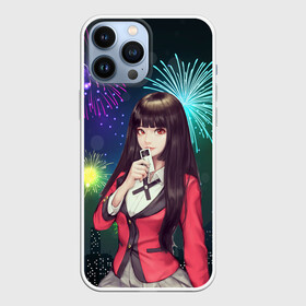 Чехол для iPhone 13 Pro Max с принтом Anime Girl ,  |  | Тематика изображения на принте: kakegurui | аниме | арт | безумный азарт | графика