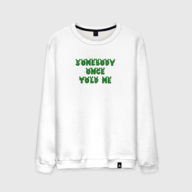 Мужской свитшот хлопок с принтом Somebody once told me Shrek , 100% хлопок |  | donkey | fiona | gonna | is | life | love | me | once | roll | shrek | somebody | the | told | world | артур | в | гарольд | дракон | жизнь | кот | лорд | любовь | мем | мерлин | огр | осел | пиноккио | пряник | сапогах | фаркуад | фиона | чарм