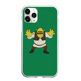 Чехол для iPhone 11 Pro матовый с принтом Shrek. Somebody , Силикон |  | donkey | fiona | gonna | is | life | love | me | once | roll | shrek | somebody | the | told | world | артур | в | гарольд | дракон | жизнь | кот | лорд | любовь | мем | мерлин | огр | осел | пиноккио | пряник | сапогах | фаркуад | фиона | чарм