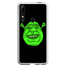 Чехол для Honor P Smart Z с принтом Shreks Face , Силикон | Область печати: задняя сторона чехла, без боковых панелей | donkey | fiona | gonna | is | life | love | me | once | roll | shrek | somebody | the | told | world | артур | в | гарольд | дракон | жизнь | кот | лорд | любовь | мем | мерлин | огр | осел | пиноккио | пряник | сапогах | фаркуад | фиона | чарм