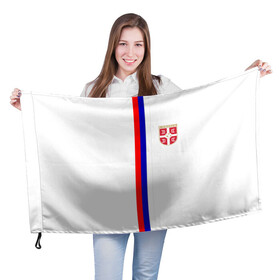 Флаг 3D с принтом Сборная Сербии , 100% полиэстер | плотность ткани — 95 г/м2, размер — 67 х 109 см. Принт наносится с одной стороны | дзюба | лига наций | последние новости | россия | сборная россии | сербия | сербия россия | сербия россия обзор | спорт | футбол | черчесов