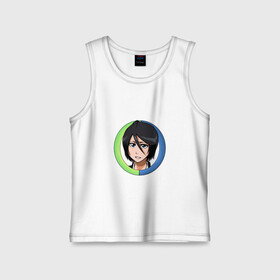 Детская майка хлопок с принтом Rukia Kuchiki Bleach ,  |  | anime | bleach | hero | ichigo kurosaki | manga | rukia kuchiki | блич | герой | ичиго куросаки | рукия